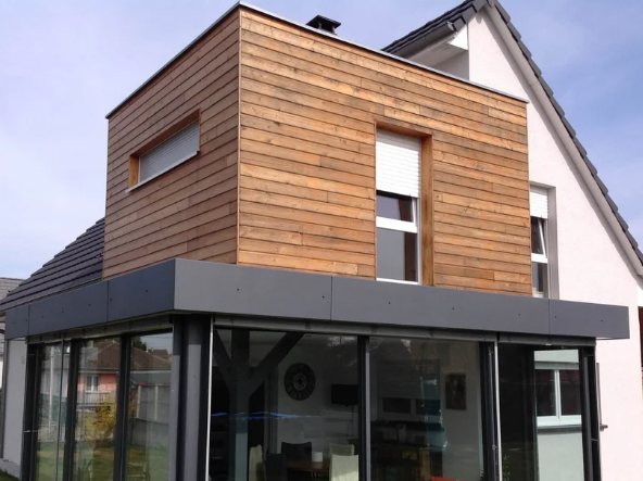 3D-model van een opbouwproject in ontwerpsoftware